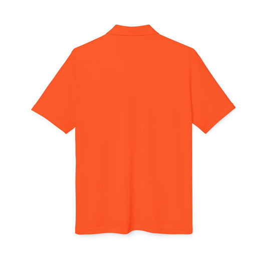 Adidas Unisex Performance Polo Shirt with Embroidered Nature's Own Honey Wheat