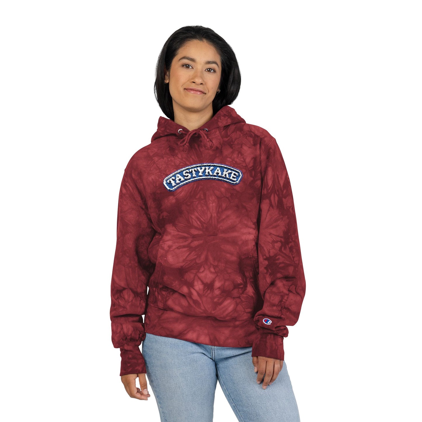 TastyKake Embroidered Tie-Dye Champion Hoodie