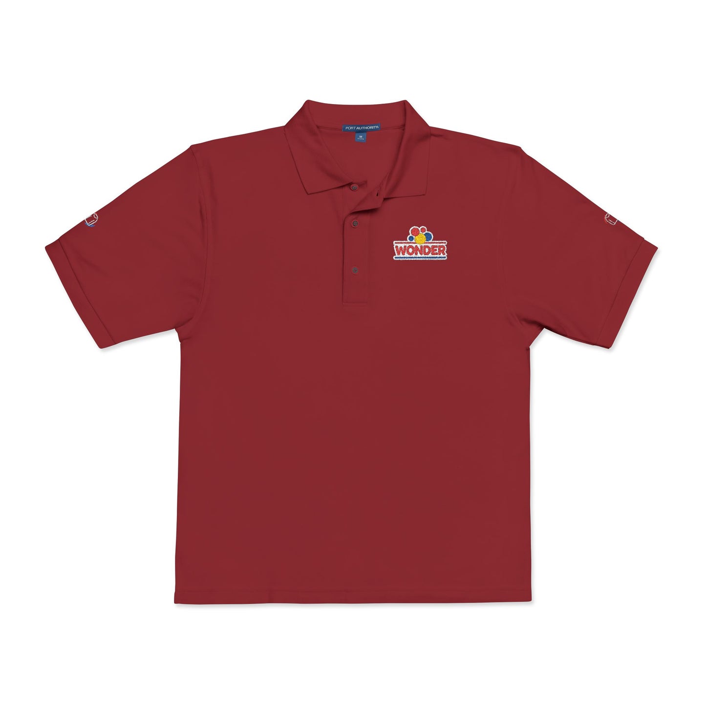 Wonder Bread Embroided Unisex Polo Shirt