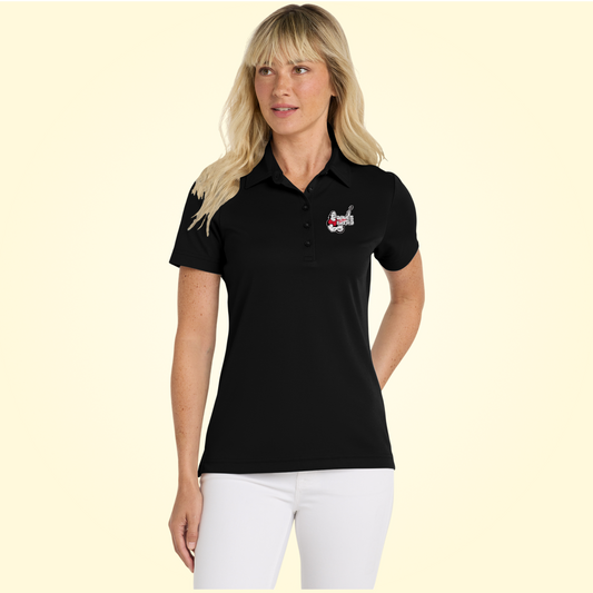 Oceanside Polo Shirt for Women, Stylish Golf Shirt with Dave's Killer Bread Logo