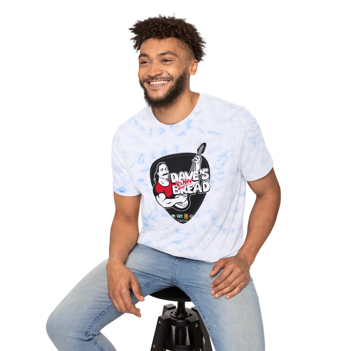 Dave's Killer Bread Unisex Tie-Dye Graphic Tee – Casual Cool Vibes, Music Lovers Shirt, Festival Fashion, Gifting for Foodies, Summer Wardrobe Essential