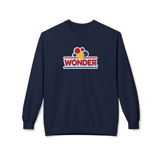 Wonderbread Two side print Crewneck Sweatshirt
