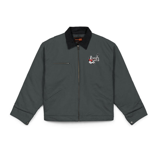 Unisex Work Jacket, Embroidered Dave's Killer Bread logo