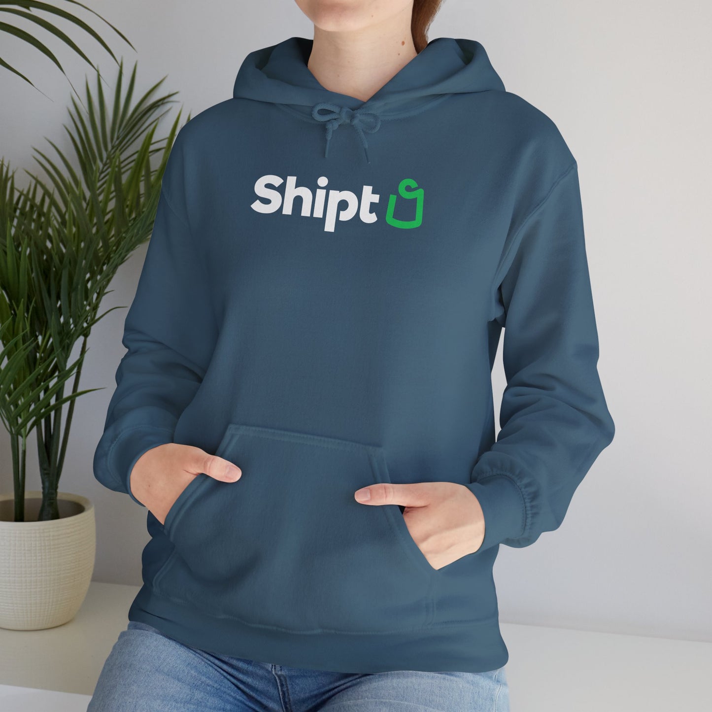 Unisex Hooded Sweatshirt with Shipt logo for Delivery driver