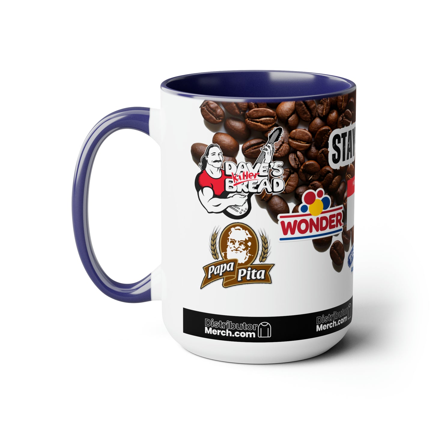 All Logos, Coffee Mug, Two tone, 15oz