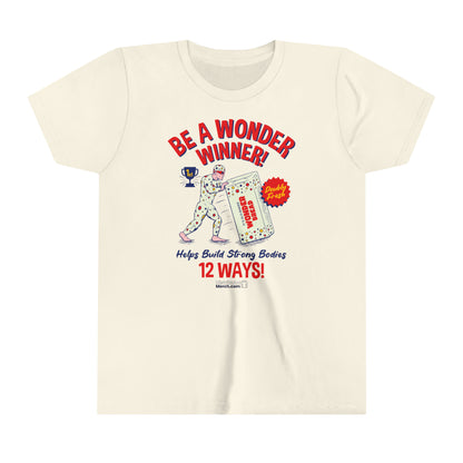 Youth Short Sleeve Tee, Wonder bread