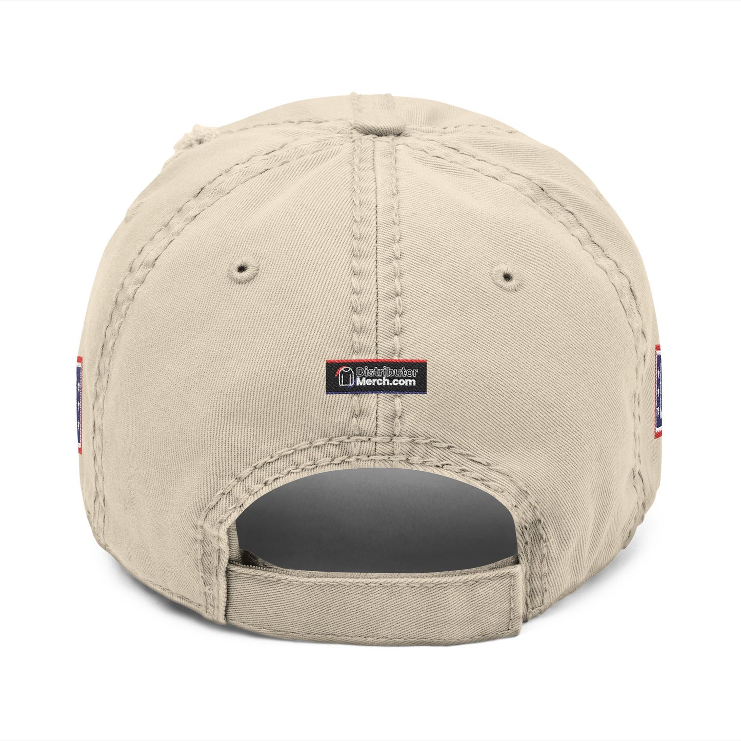 Wonder bread USO Embroidered Classic Distressed Hat Cap