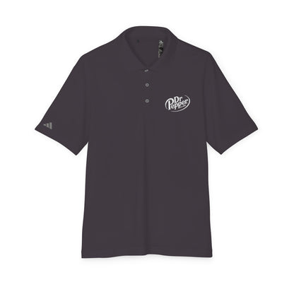 Dr. Pepper Performance Polo Shirt, adidas®, Embroidered Logo, Athletic Workwear, Unisex Golf Shirt