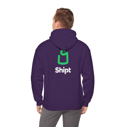 Unisex Hooded Sweatshirt with Shipt logo for Delivery driver