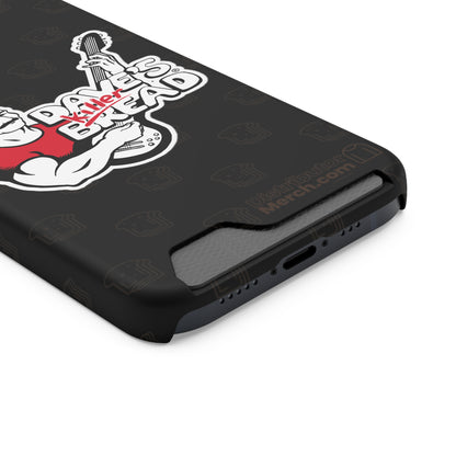 Phone Case With Card Holder, Dave's Killer Bread Logo.