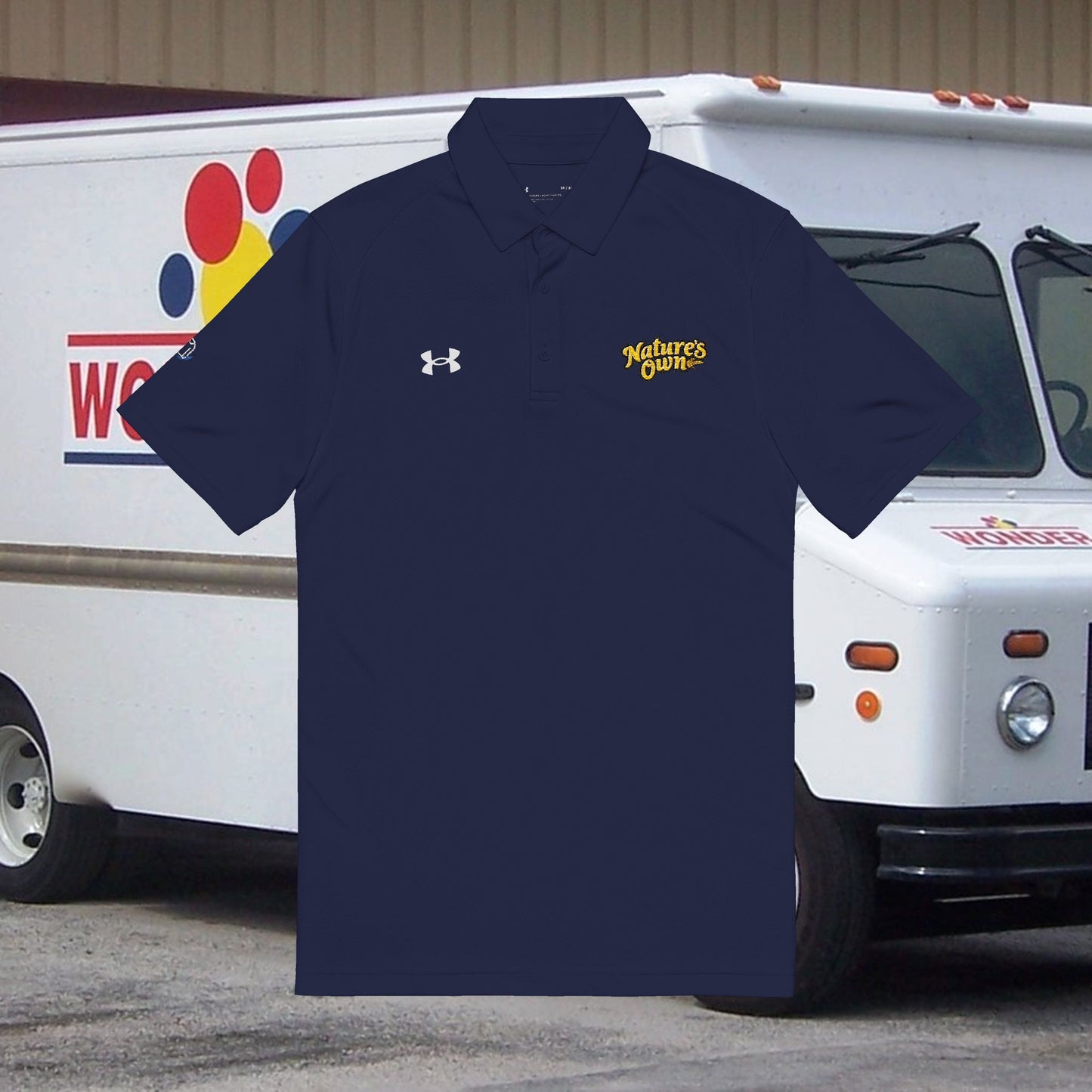 Men's Under Armour Polo Shirt with Embroidered Nature's Own logo