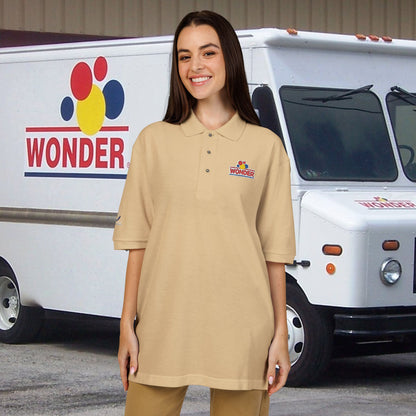 Wonderbread Embroidered unisex Polo Shirt