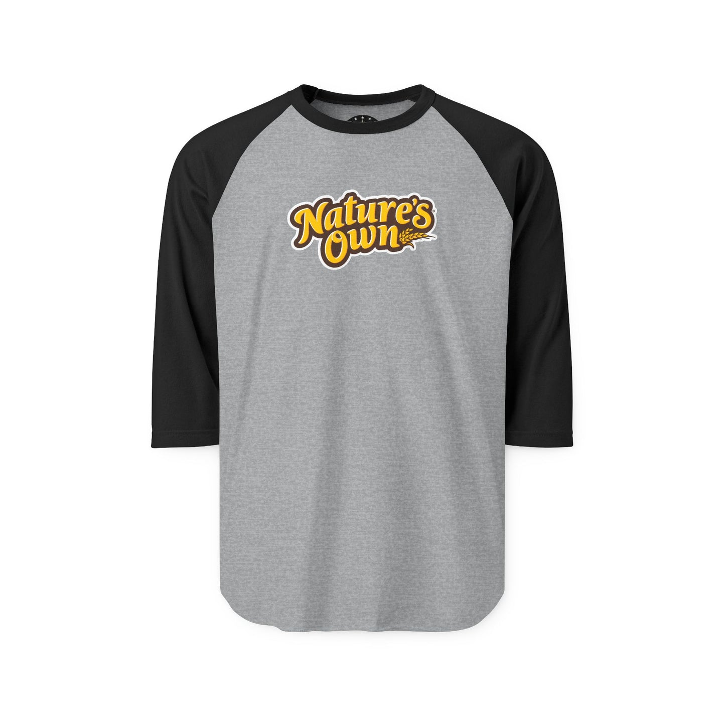Nature's Own Raglan Shirt — Vintage Script Baseball Tee
