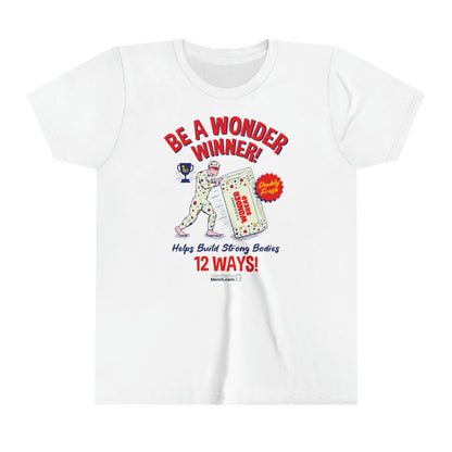 Youth Short Sleeve Tee, Wonder bread