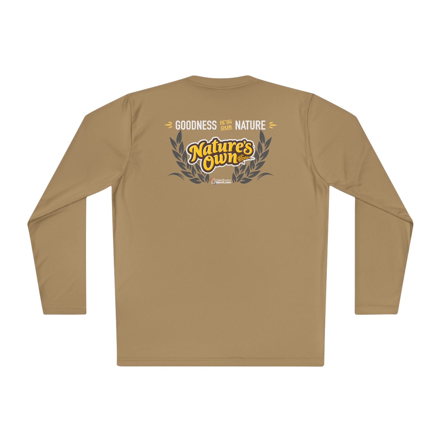 Nature's Own Long Sleeve Tee — 'Goodness of Nature' Logo Shirt