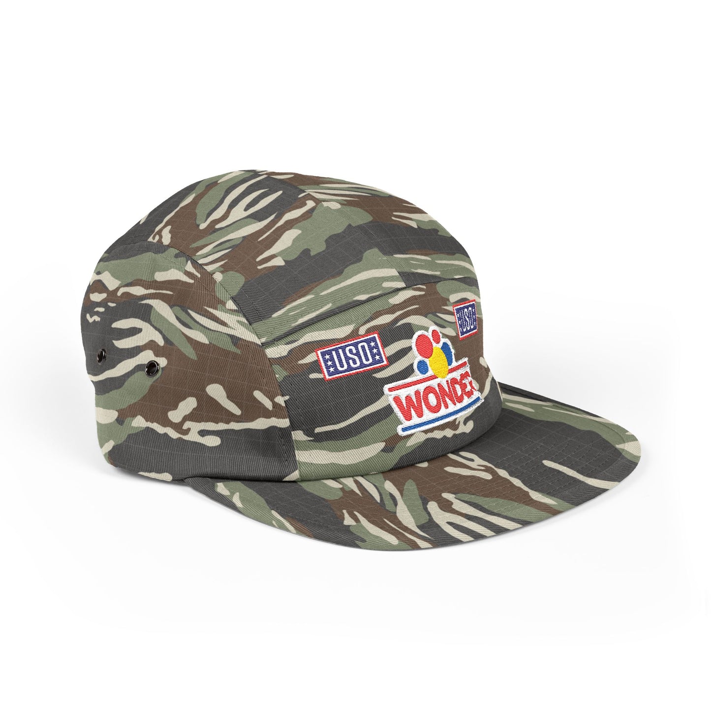 Wonder bread USO Embroidered CAMO 5-Panel Cap
