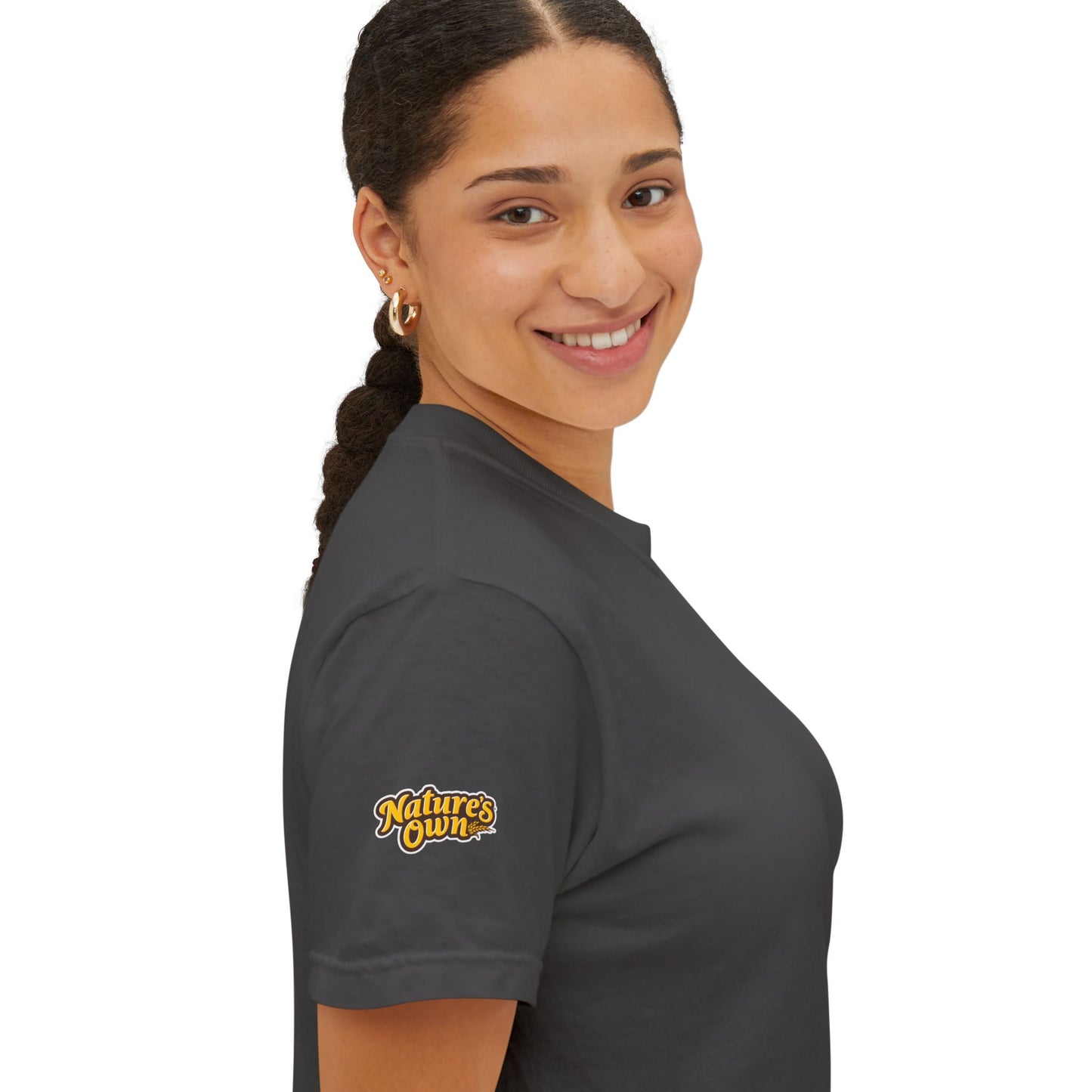 Camiseta unisex con bolsillo teñido en prenda, DKB, Wonder bread, Nature's own