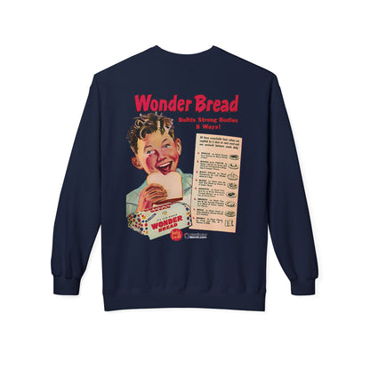 Wonderbread Two side print Crewneck Sweatshirt