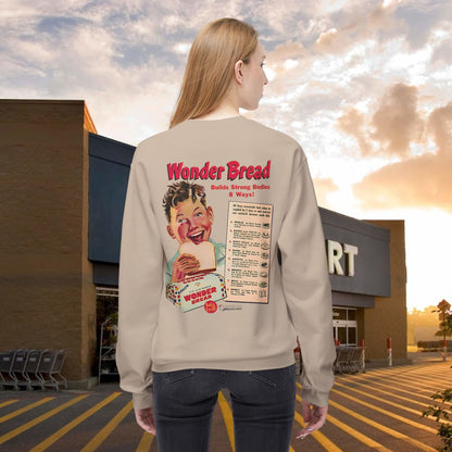 Wonderbread Two side print Crewneck Sweatshirt