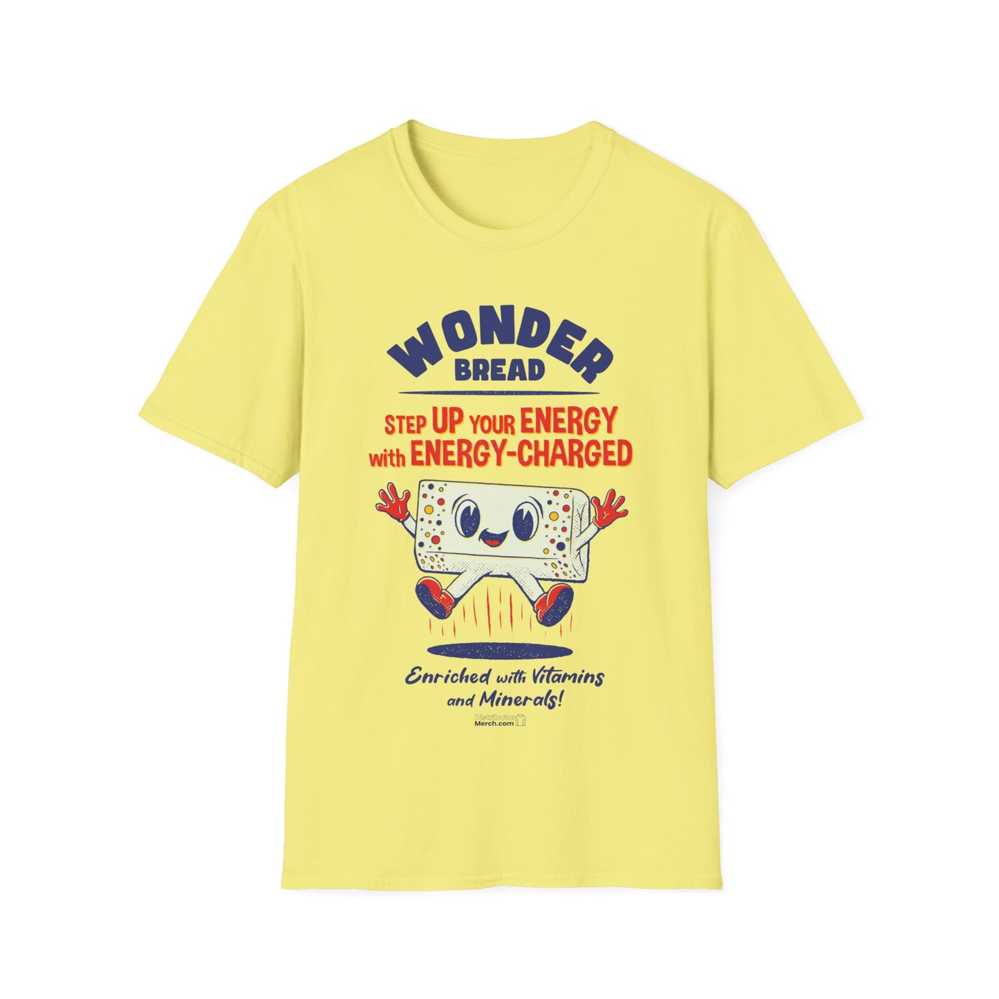 T-shirt, Wonder bread, vintage, Unisex Softstyle T-Shirt