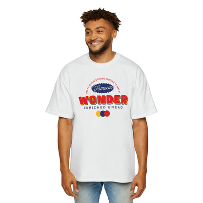 T-shit, Wonder Bread, vintage, back and front design, Men's Heavy Oversized