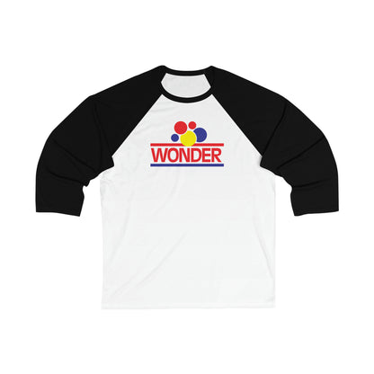 T-Shirt, Wonder bread, Vintage, Unisex 3\4 Sleeve Baseball Tee