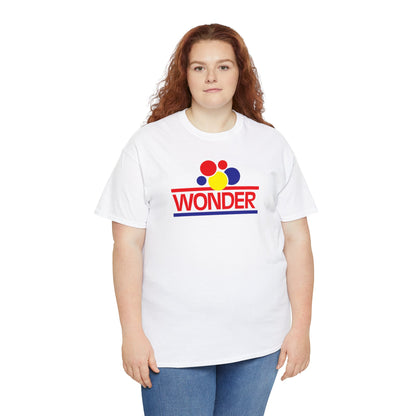 Unisex Heavy Cotton Tee, Wonder bread