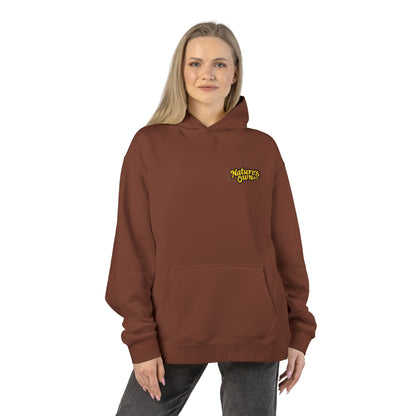 Relaxed Hoodie with Embroidered Nature's Own Logo