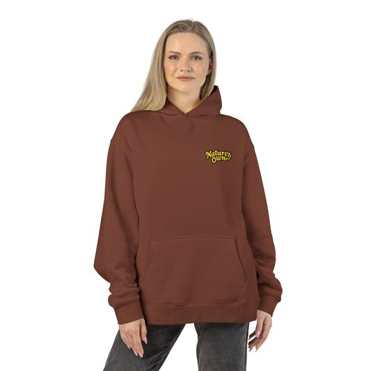 Relaxed Hoodie with Embroidered Nature's Own Logo