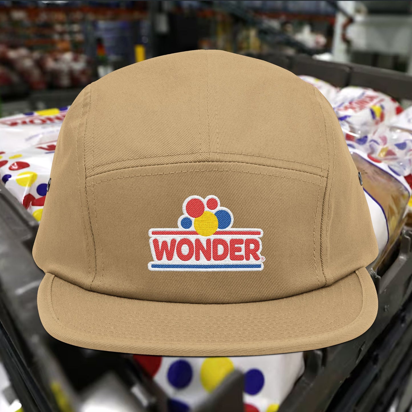 Wonderbread Embroidered 5-Panel Cap