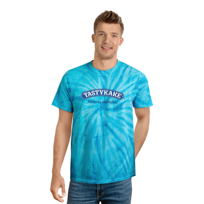 Tastykake Retro Tie-Dye Tee, cakes graphics, Vintage Cyclone Shirt, Fun Summer T-Shirt, Casual Wear, Gift for Food Lovers, 80s Nostalgia