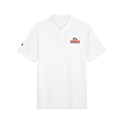 Polo Shirt with Wonder bread Embroidered front and back Logos