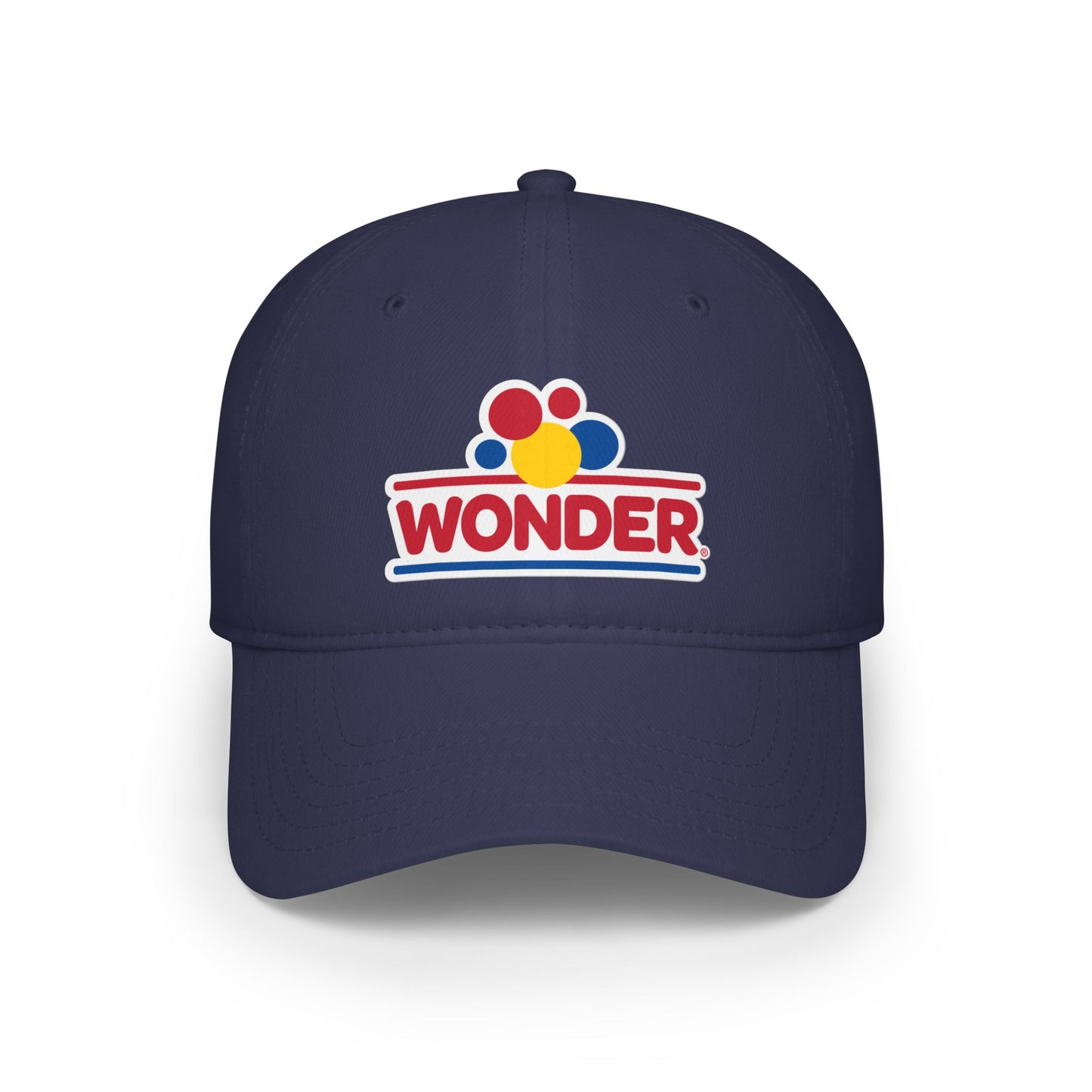 Low Profile Baseball Cap Wonderbread Hat