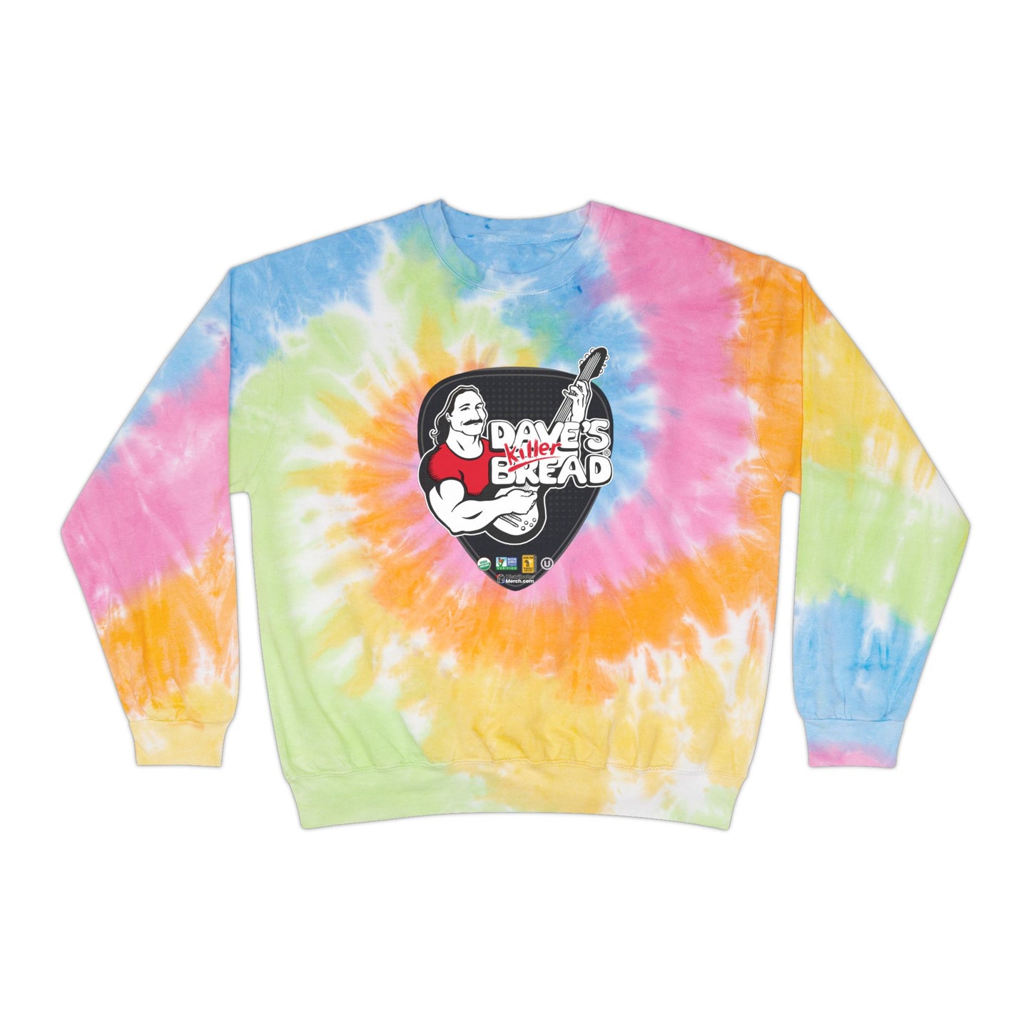Dave's Killer Bread Unisex Tie-Dye Sweatshirt, Groovy Style Pullover, Casual Comfort Hoodie, Retro Gift for Her Him, Cozy Tie-Dye Crewneck, Fun Statement [...]