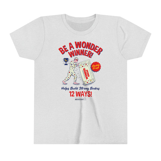 Youth Short Sleeve Tee, Wonder bread