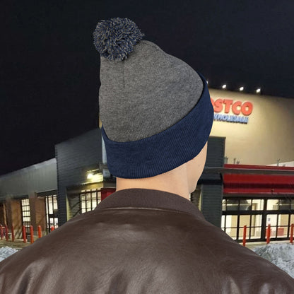 Wonderbread Embroidered Pom-Pom Knit Cap – TastyKake Logo