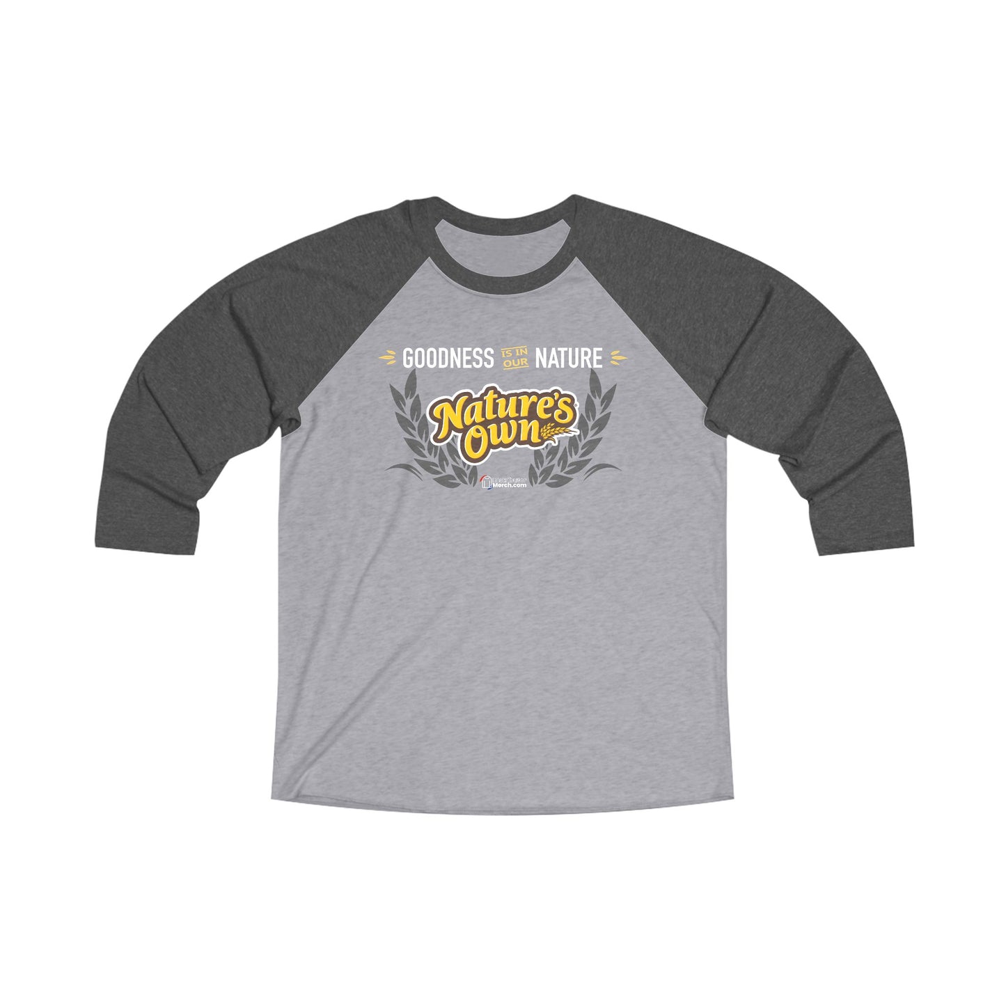 Raglan Tee — "Nature’s Own" Goodness In Our Nature Baseball Shirt