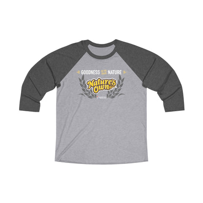 Raglan Tee — "Nature’s Own" Goodness In Our Nature Baseball Shirt
