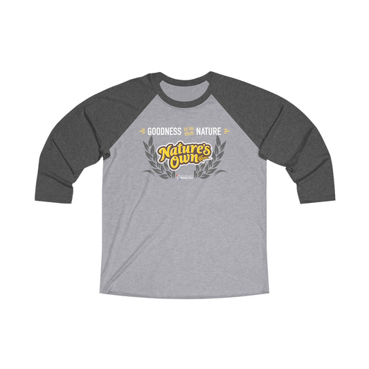 Raglan Tee — "Nature’s Own" Goodness In Our Nature Baseball Shirt