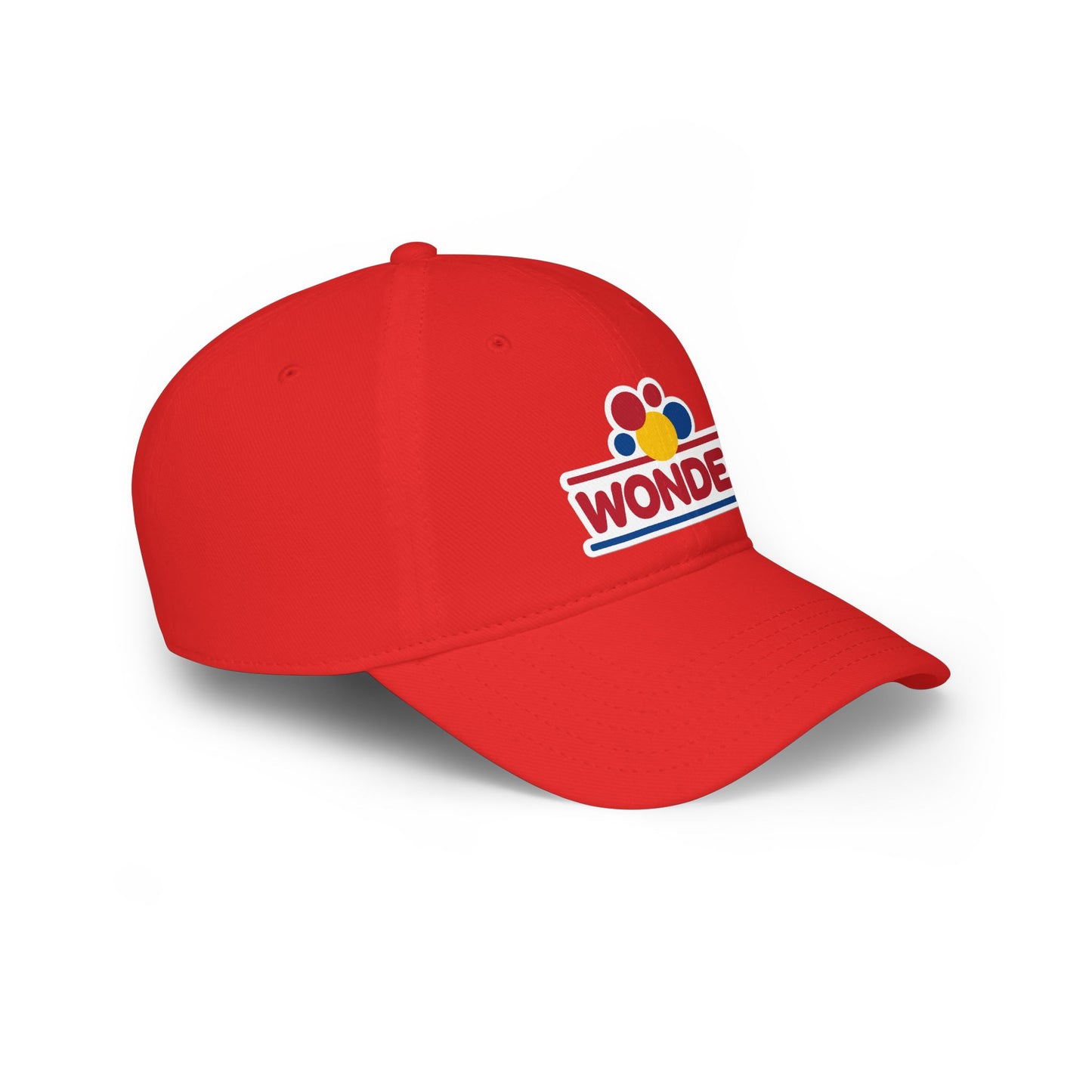 Low Profile Baseball Cap with embroidered Wonder bread Hat