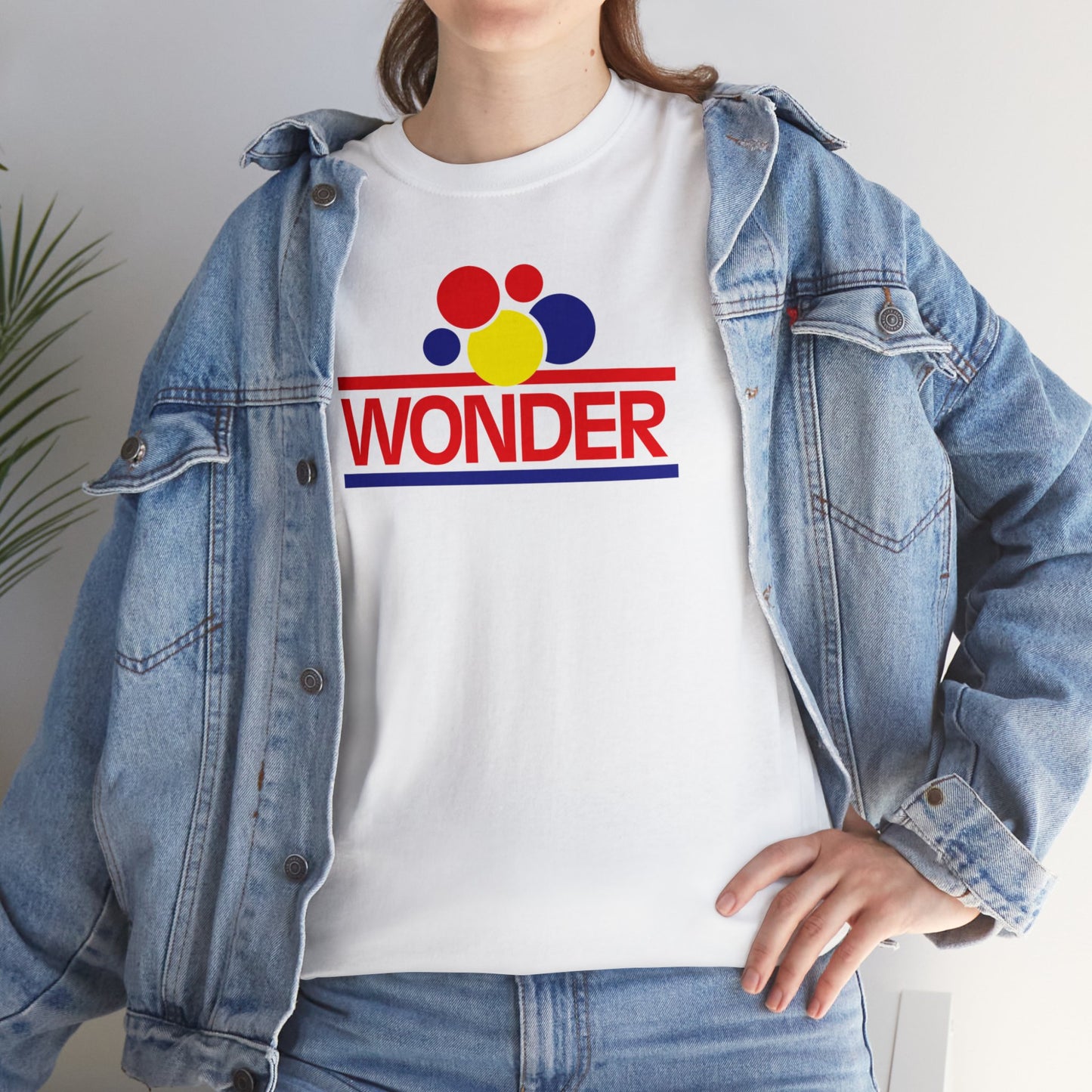 Unisex Heavy Cotton Tee, Wonder bread