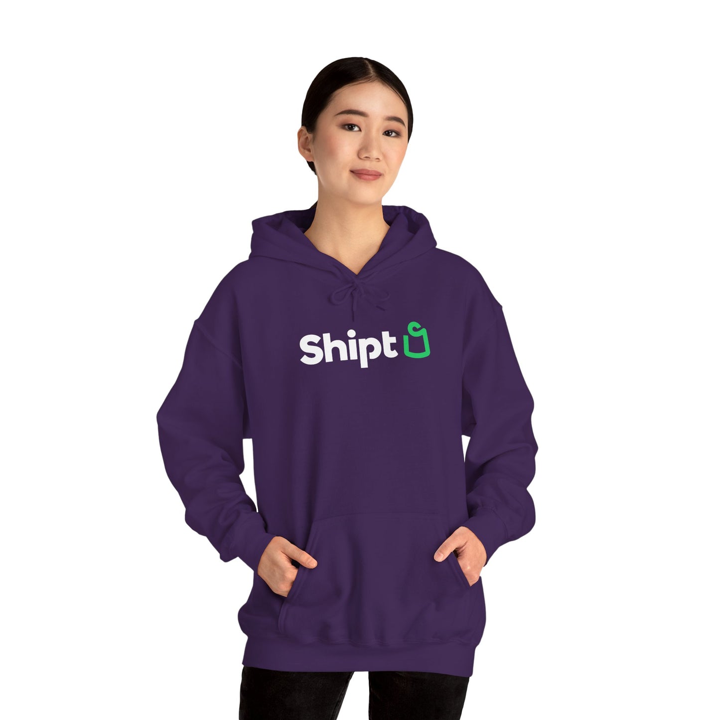 Unisex Hooded Sweatshirt with Shipt logo for Delivery driver
