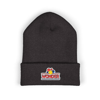 Classic Cuffed Beanie with Wonder bread Embroidered logo