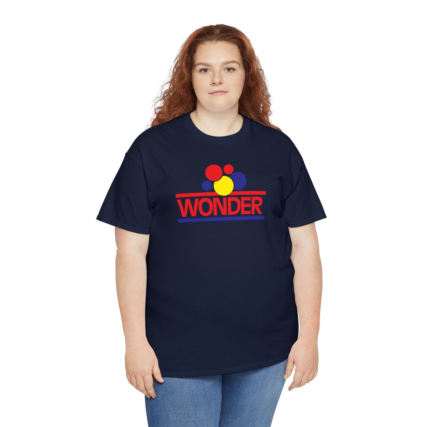 Unisex Heavy Cotton Tee, Wonder bread