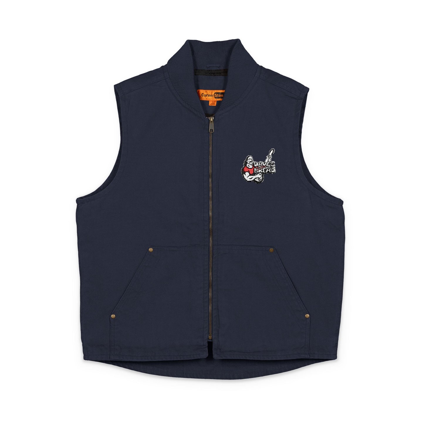 Vest Washed Duck Cloth Unisex Dave's Killer bread Embroidered logo