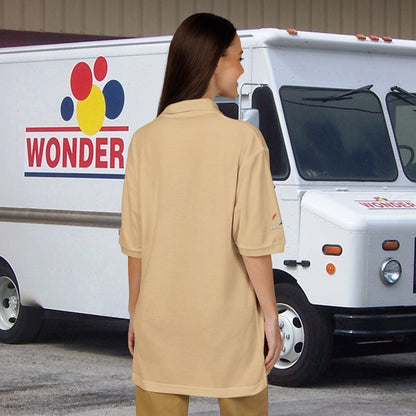 Wonderbread Embroidered unisex Polo Shirt