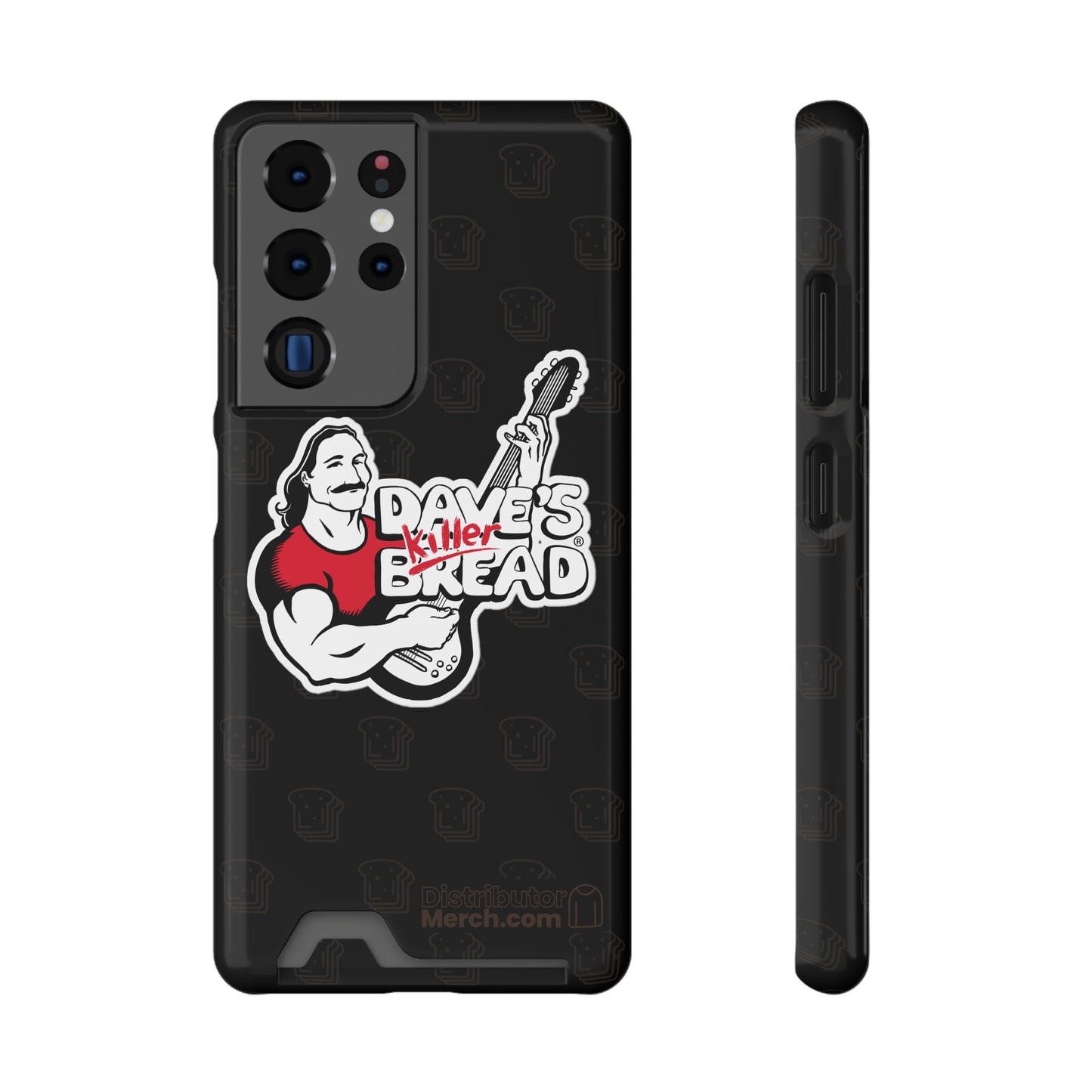 Phone Case With Card Holder, Dave's Killer Bread Logo.