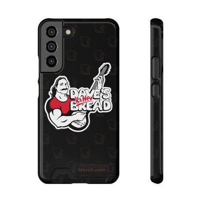 Phone Case With Card Holder, Dave's Killer Bread Logo.