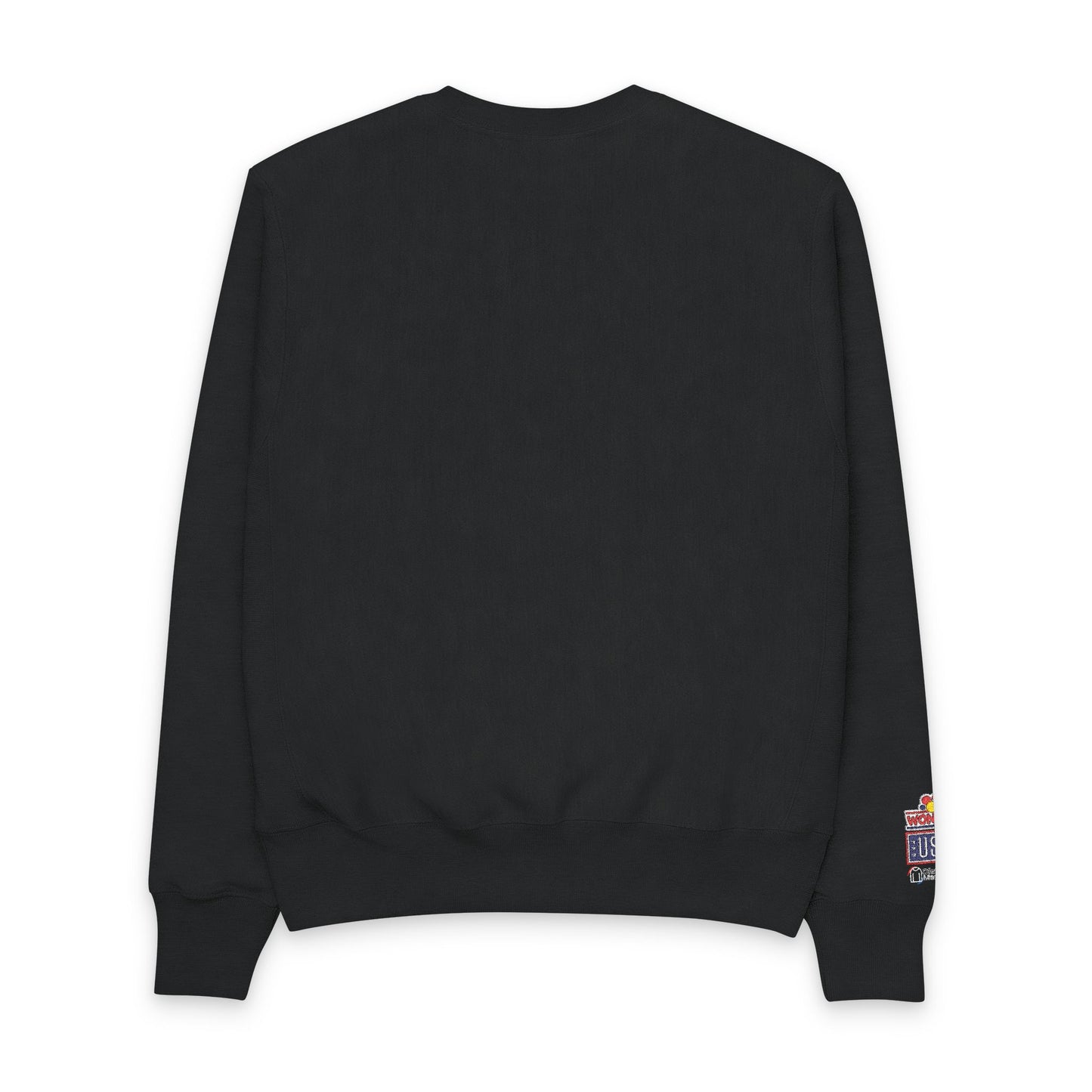 Champion Heavyweight Sweatshirt withEmbroidered Wonder bread USO Logos