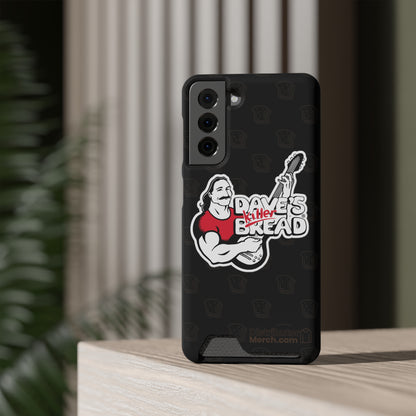 Phone Case With Card Holder, Dave's Killer Bread Logo.